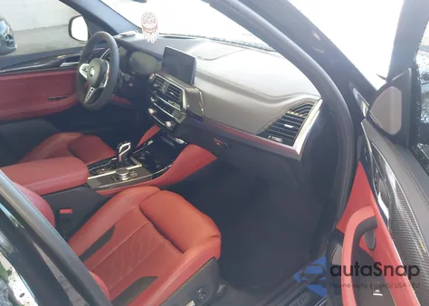 2021 BMW X3 M из США, поврежденный, VIN 5YMTS0C06M9F24560